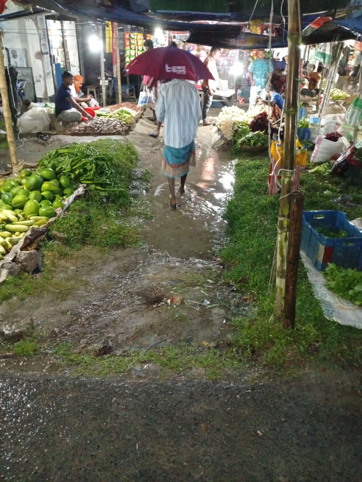 Bashbaria Hat, Gangni